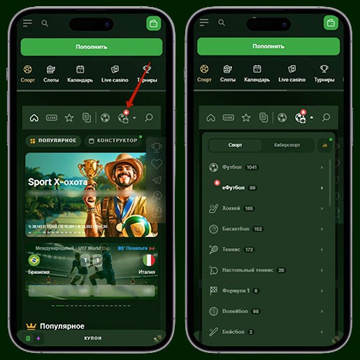 Ставки на спорт